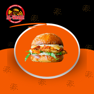 Chicken with Cheese Burger